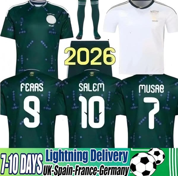 2026 World Cup Saudi Arabia socer jersey 26 27Buraikan Firas Saud Abdulhamid Hassan Fans man Tambakti football shirts home away kit