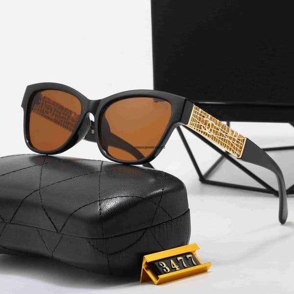 Designer Channels Sunglasses CC High-quality details hollow-out ch5531 sunglasses fashionable large-frame sunglasses for trendy men