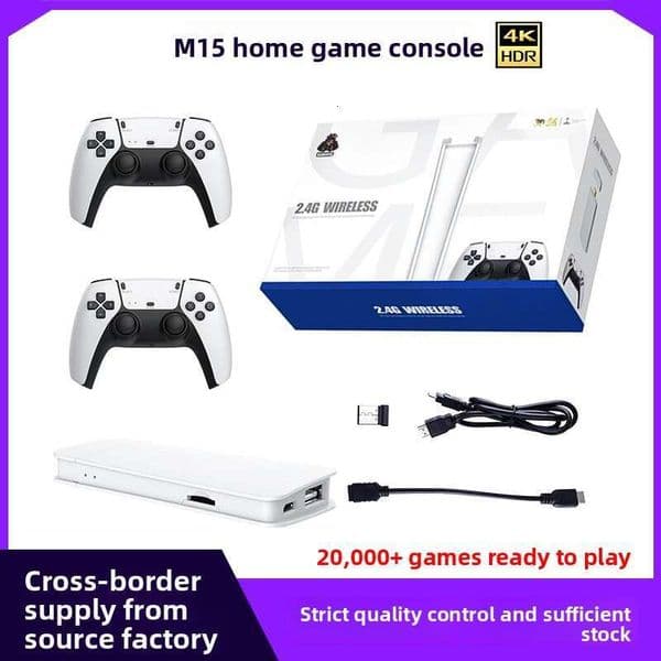 M15 Family PSP Mini TV Wireless U-Link 2.4G HD 4K HDMI Home Game Console
