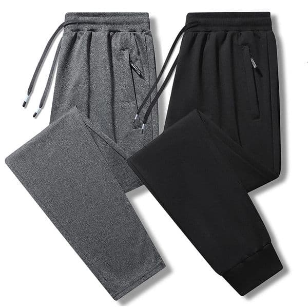 CHRLCK Mens Tight Sweatpants Sport Pants Men Running Pants Spring Summer Loose Casual Sweat Pants Straight Jogging Trousers 260421