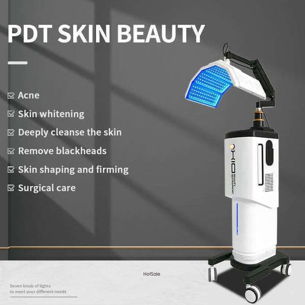 Ace 2026 Vertical PNewodynamic Therapy Skin Rejuvenation Pore Shrinking Deep Cleaning Oil Control Multifunction PDT LED Face Cover Beauty Salon