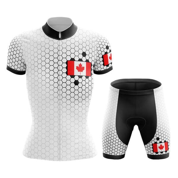 2026 Women Canada Cycling Team Jersey Bike Shorts Set Ropa Ciclismo WomenS MTB Shirt Summer Pro Bicycling Maillot Bottom Clothing