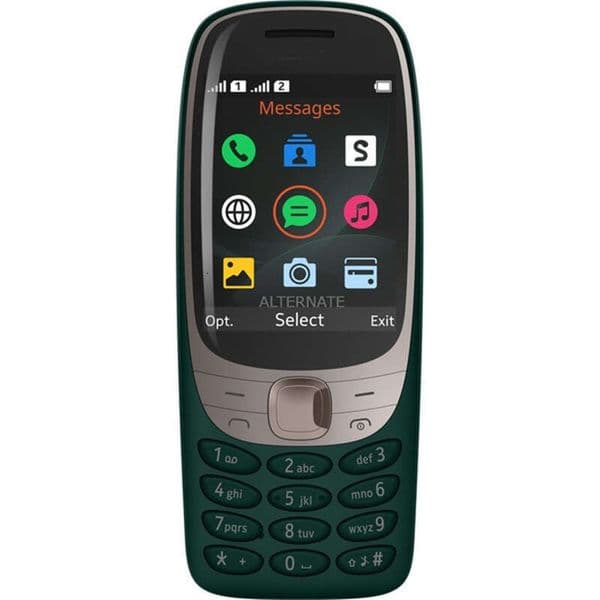 6310 Elderly Person's Mobile Phone - 2G Straight-Panel Elderly Phone - Dual SIM - Ultra Long Standby Function Mobile Phone