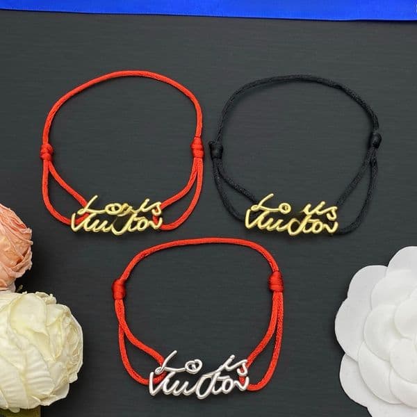 Designer Chain Bracelets for Womens Fashion Bracelet Necklace Earrings Luxury Jewelry Letter Braclets Gold Cuff Charm Bracelets thumbnail 2