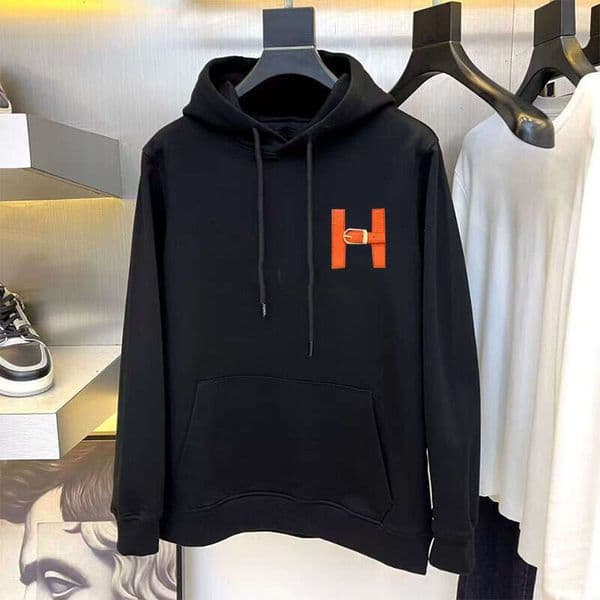 10AAA Mens Hoodie Fur Budge Sweatshirts Hoodies Long Sleeves Classic Man Shirts Pullover Round Neck Printed Designer Jumpers Outwears Tops Hoodie Size S-4XL