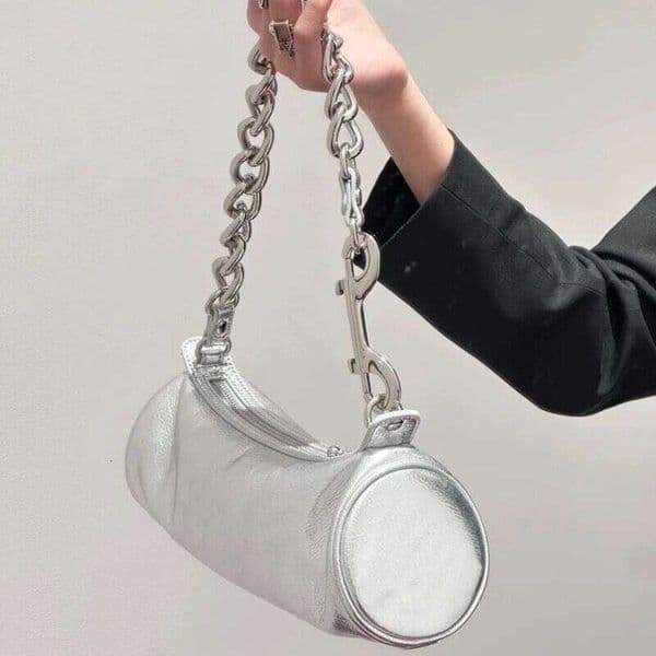 Vivennens Vivine West Wood Bag Saturn Orb Designer Bag Sac De Luxe Shoulder Bag Totebag Western Empress Chain Handbag Shoulder Underarm Cylinder Baguette Bag