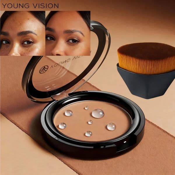 YOUNG VISON Foundation Matte Powder Oil-Control Primer Foundation Powder Concealer Color Cosmetics 260423