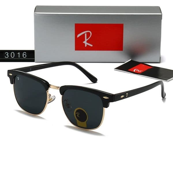 rainess sunglasses designer Trend Polarized Sun Glasses Women Semi Rimless Classic Men rb sunglasses Protection