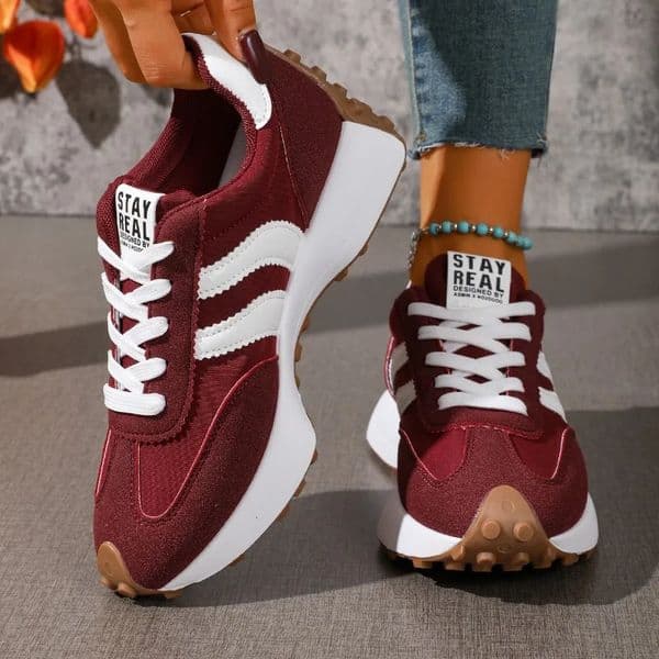 ner Womens Shoes Autumn Style Cross-strap Platform Vulcanized Shoes Outdoor Running Sports Shoes Selling 260423