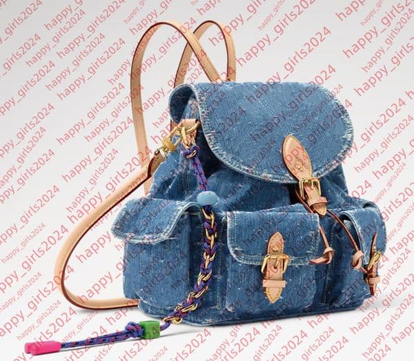 M27330 Montsouris Cargo Backpack Luxury duffel bag designer backpacks spring 2026 denim travel bag Womens Totes purse crossbody shoulder bag Satchel hobo handbags
