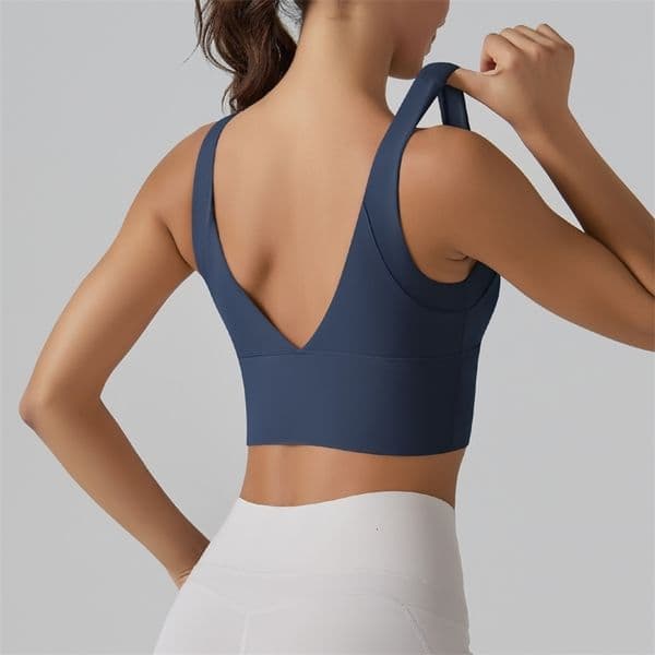 Yoga Tank Top Summer Sexy Fitness Underwear Womens Sports Bra Push Up Running Gym Tops y260422