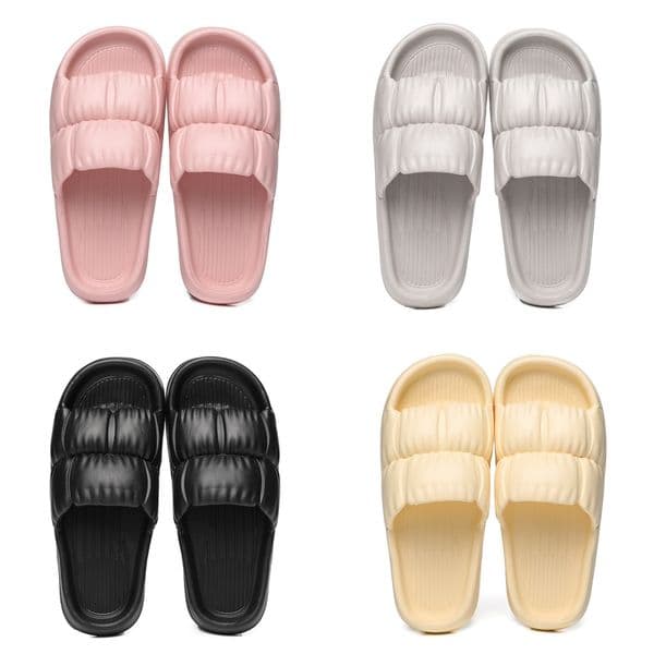 Designer slippers Men Women slides Sandals flat sliders for men slipper platform rubber slide Black pink women luxury shoe Summer beach sandal