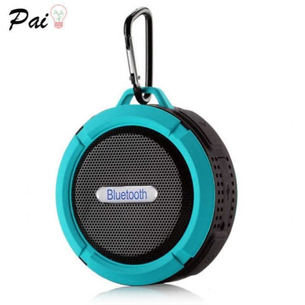 C6 waterproof Bluetooth speaker outdoor suction cup mini Bluetooth speaker mobile phone car subwoofer small speaker set system Q260423