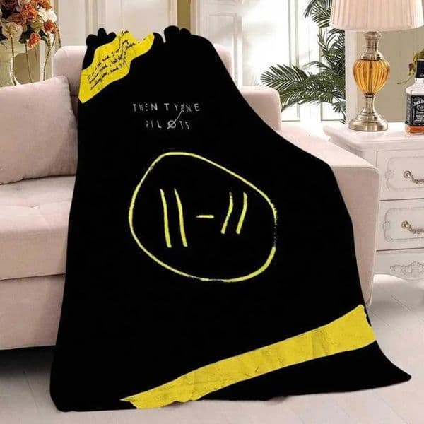 new Luxury Designer Nap Blanket T-Twenty One P-Pilots Winter Warm Knee Bed Fleece Camping Custom Fluffy art Soft Blankets King Size Microfiber Bedding Shipping 1 4 2026