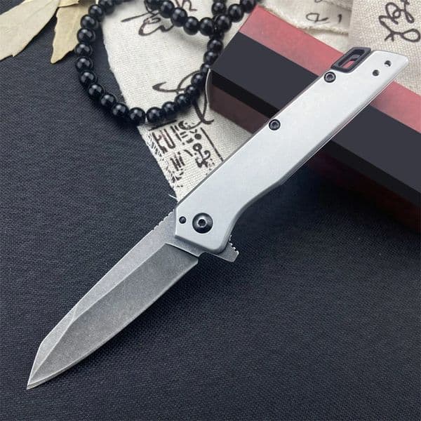New 1365 Outdoor Camping Hiking Fishing Portable Folding Knife Durable 8Cr13Mov Steel Suitable for EDC Practical Cutting Knife