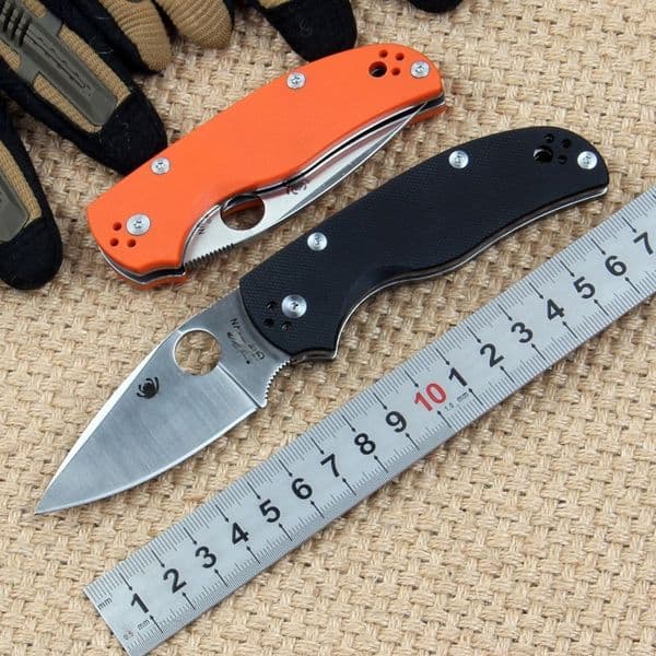 C41 Handle Outdoor Folding CPM S35VN folding knife Sanding Wilderness Survival High Hardness Sharp Portable EDC Knife