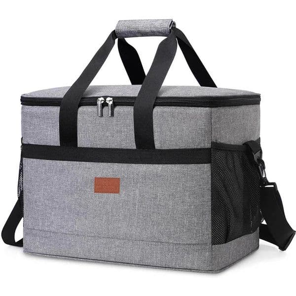 35L Large Capacity Collapsible Cooler Bag Insulated Picnic Lunch Bag Box Cooling Bag for Outdoor Travel Camping BBQ Family Party 260422