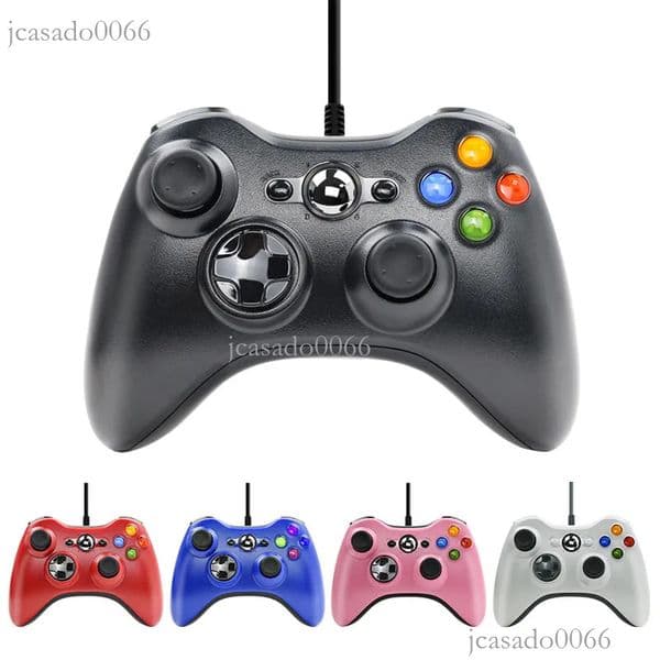 By Sea Shipping USB Wired Gamepad Console handle For Microsoft Xbox 360 Controller Joystick Games Controllers Gampad Joypad Nostalgic with Retail Package
