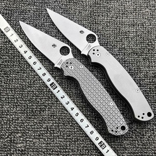 C81 Titanium Alloy folding knife Bearing Folding High Hardness Outdoor Camping Wilderness Survival Pocket Tool Knife