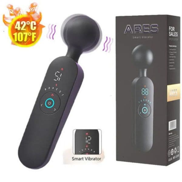 2026 New Vibrators 72-Speed Ares-Av Vibrator Female Second Adult Toys Vagina Clitoris G-Spot KWD Stimulator Heated Masturbation Device Sex Toys For adult toys W 01