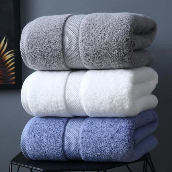 Cotton Bath Towel Adult Soft Absorbent Towels Bathroom Sets Large Beach el Spa For Home 260420