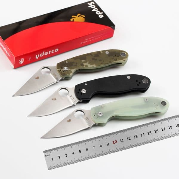 C233 Outdoor Wilderness Survival Portable High Hardness G10 Handle Folding Knife thumbnail 2