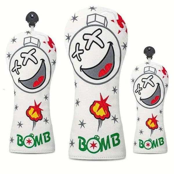 Cover - White, Dustproof and Durable Shell, Golf Club Accessories, Fashionable Design, Protecting the Ball 26Y0423