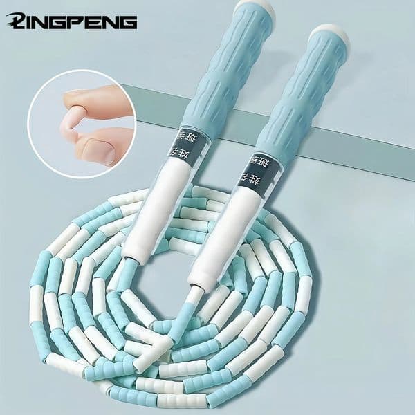Segmented Jump Rope With Soft Bead Handles TangleFree n For School Sports Kids Home Fitness Training Equipment 260422