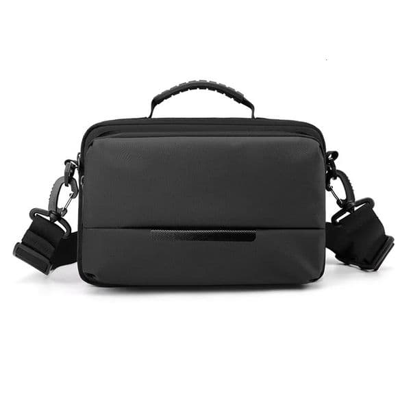 Mens Simple Chest Bag WaterResistant Crossbody Shoulder Casual Sling with Horizontal n for Business Travel 260423