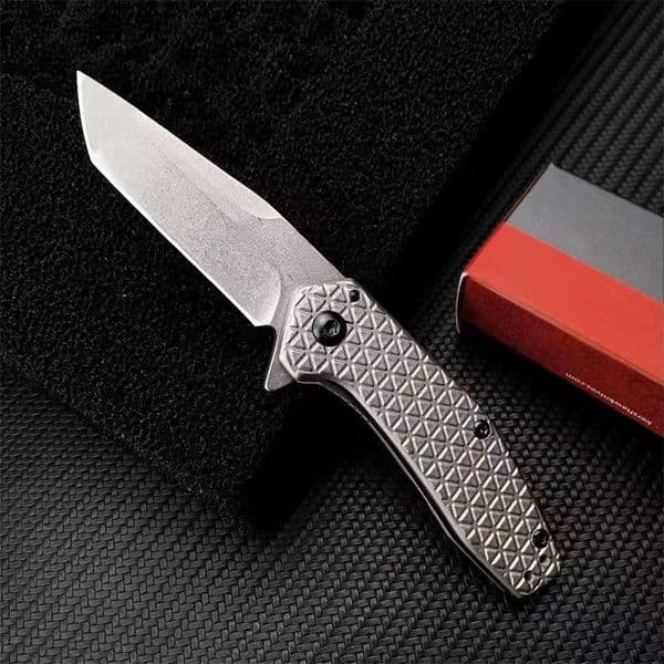 1324 High Hardness 440C Steel Mountain Adventure Camping Essential Outdoor Portable Folding Knife EDC Jungle Exploration Rescue Tools thumbnail 2