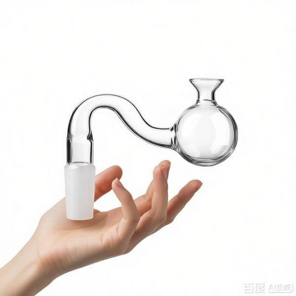 Wholesale Thick heady Funnel Curved Glass Oil Burner Pipe Bowl Bubbler 14mm Male DownStem Bowls Slide Smoking banger bowl For Water Hookahs Bongs