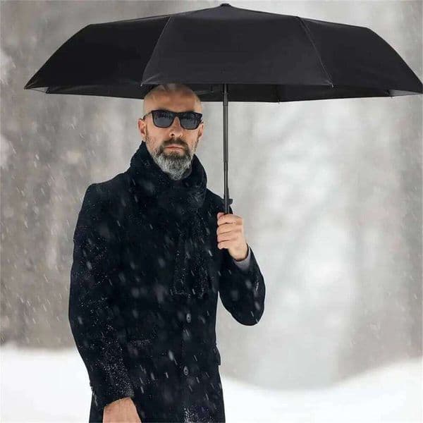 Automatic eight bone vinyl sunshine rain dual-purpose sun umbrella sunshade and UV rays automatic folding gift adve 26Y0423