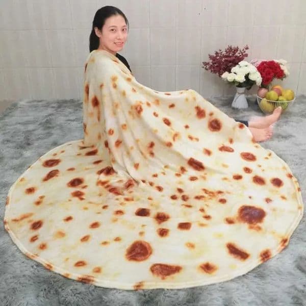 Luxury Designer JBTP New Corn Tortilla art Pita Lavash Soft Throw Blanket For Bed Fleece Sofa Plaid Plush Bedspreads Manta Burrito Koce Shipping 1 6 3