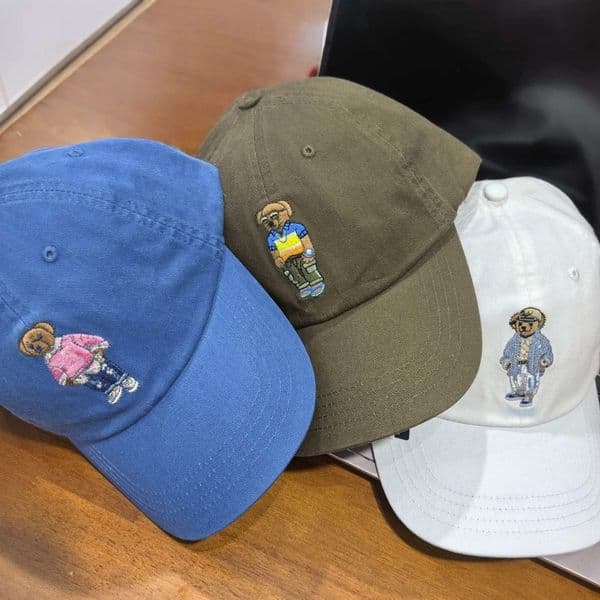 Luxury Designer Baseball Caps Classic Embroidered Bear Letter Logo Hats Men Woman Fashion Casual Outdoor Sports Golf Adjustable Sunscreen Hat