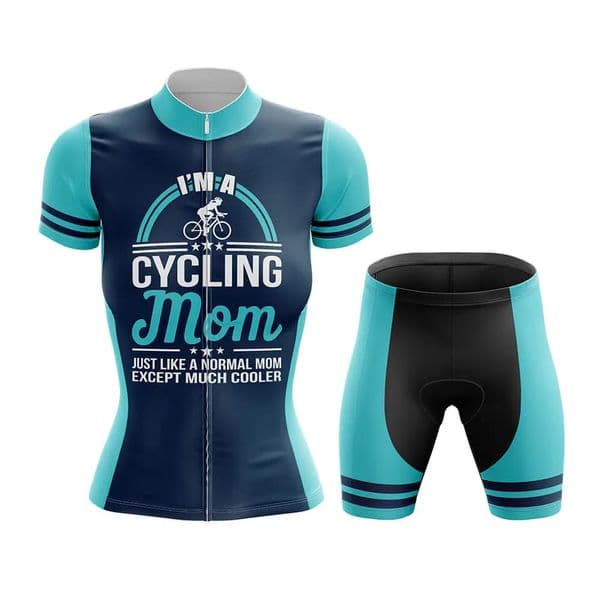2026 Women I'm A Cycling Mom Cycling Team Jersey Bike Shorts Set Ropa Ciclismo WomenS MTB Shirt Summer Pro Bicycling Maillot Bottom Clothing