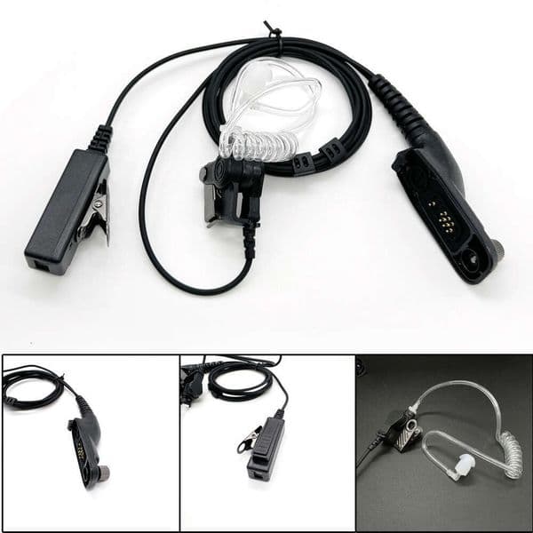 Suitable for Motorola XiR P8268 APX2000 and other walkie-talkie headsets, air duct long microphone headset