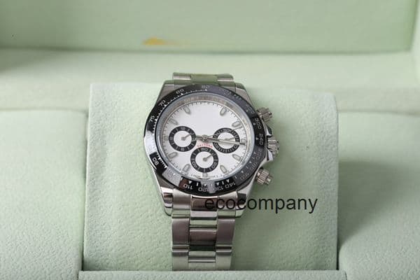Top quality dayton watch day tona super clone watch 4131 mechanical movement mens watch cosmograph sapphire crystal glass 904L steel 40mm with box X4BJ