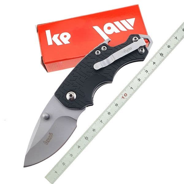 KS 3800 Multi-Purpose Pocket Knife 8Cr13Mov Blade Nylon Fiberglass Handle Suitable for Outdoor Camping and Daily Emergency Carry