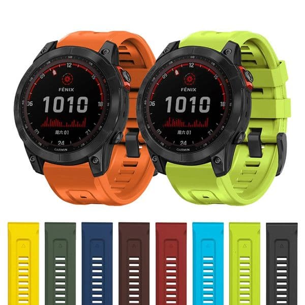 QuickFit 22mm 26mm Strap for Epix Gen 2 Silicone Band for 7 7X 5Plus 6XPro Enduro 2 Bracelet Watchband 260422