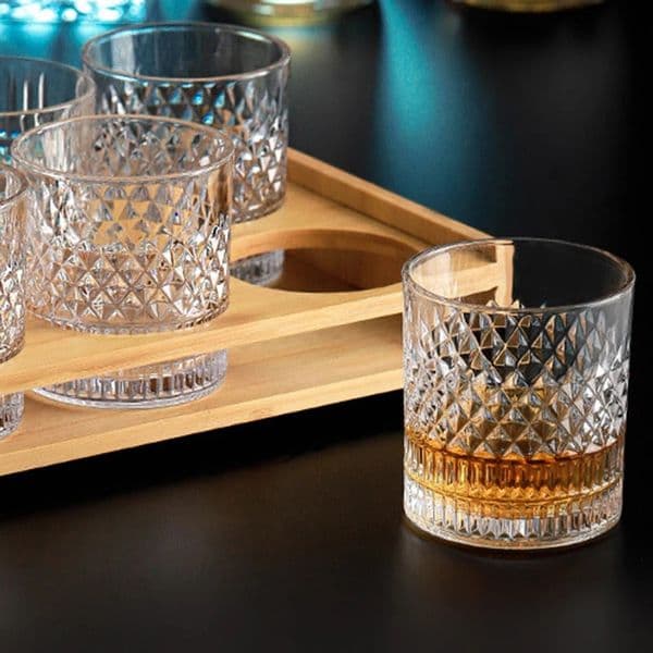 1234pcs Cups 335ml Transparent Whiskey Cup for PartyHomeBar European Crystal Glass Wine Cup Wholesale Cups Mug Beer Glass 260422