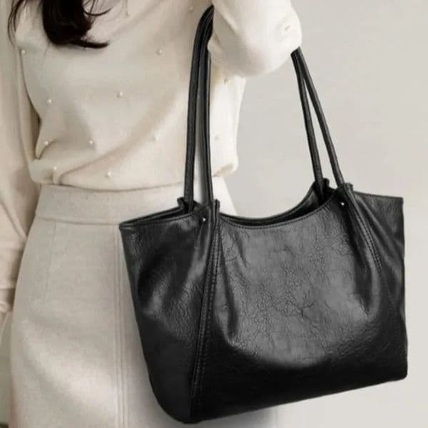 Genuine Top Quality Soft Leather Shoulder Crossbody Bags for Women ner Handbags Large TopHandle Casual Tote Sac 260422