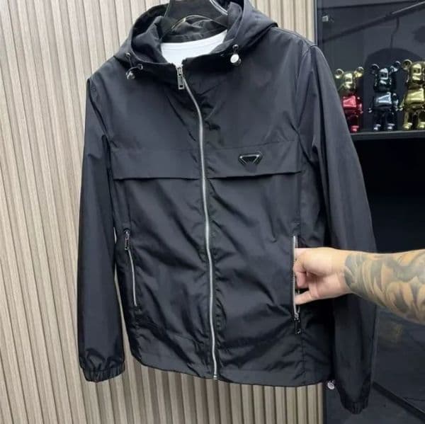 mens jacket jacket men designer pada jacket designer windbreaker men outdoor casual designer brand men's Outerwear windbreaker jackets