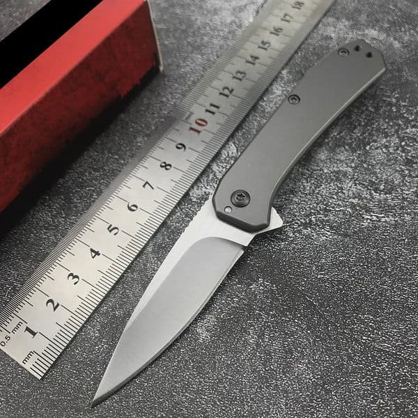 3870 Folding Blade Knife Outdoor Jungle Walking folding knife Trips Fishing Wilderness Rock Climbing Blade 8Cr13Mov Steel Handle 420 Steel