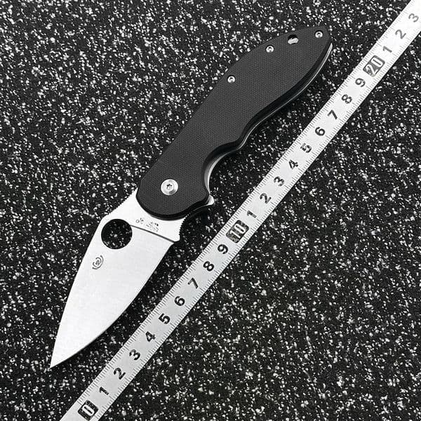 C172 G10 handle outdoor folding for camping survival sharp tactical self defense tool knife thumbnail 2