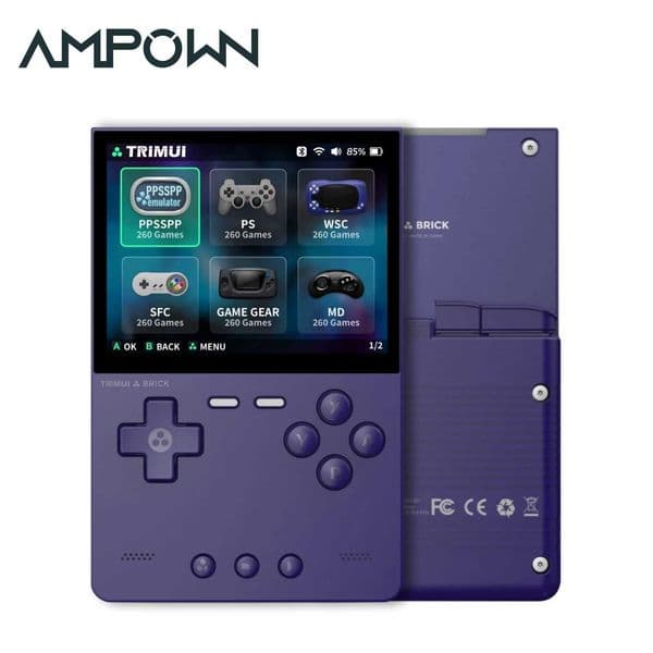 Trimui BRICK Handheld Game Players Consoles 32 IPS Screen Emulator Linux System Portable Retro Video Games Allwinner J260423