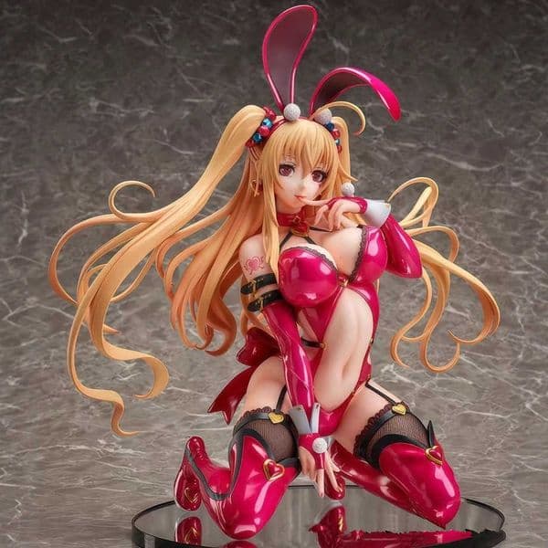 2D Anime Figure Native BINDing Caroline Bunny Girl Soft Body Model FigurineL260424