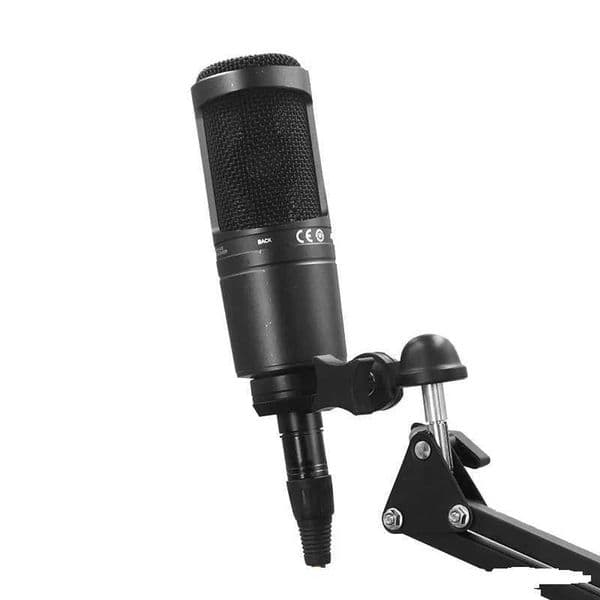 AT2020 microphone wired condenser microphone anchor recording conference large shock film Project/Home Studio Applications Mic J260423