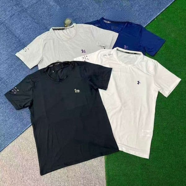 Under Armore Tracksuit Shorts Men Designe Under Armou Short Sweat Absorbing Breathable Comfortable Sports And Home Wear Short Sleeve Quick Dry T-shirt Kid Clothes