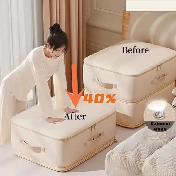 Large Capacity Compression Clothes Storage Bag Waterproof Cabinet Organizer Ultra Space Saving Quilt Pillow Blanket Storagepouch 260423