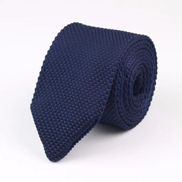 Style Fashion Mens Solid Colourful Tie Knit Knitted Ties Necktie Normal Slim Classic Woven Cravate Narrow Neckties 260423